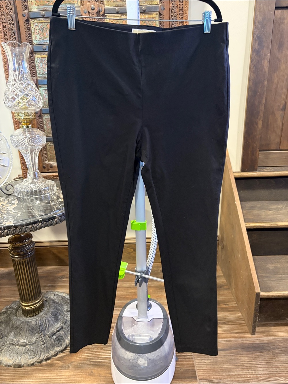 MICHAEL Michael Kors Black Slim Stretch Dress Pants